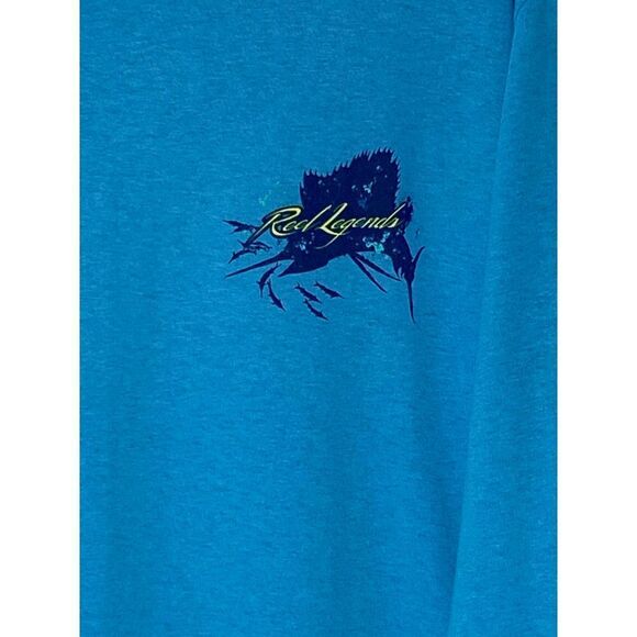 REEL LEGENDS Men’s Large Sail Away Long Sleeve T-Shirt - Picture 2 of 6